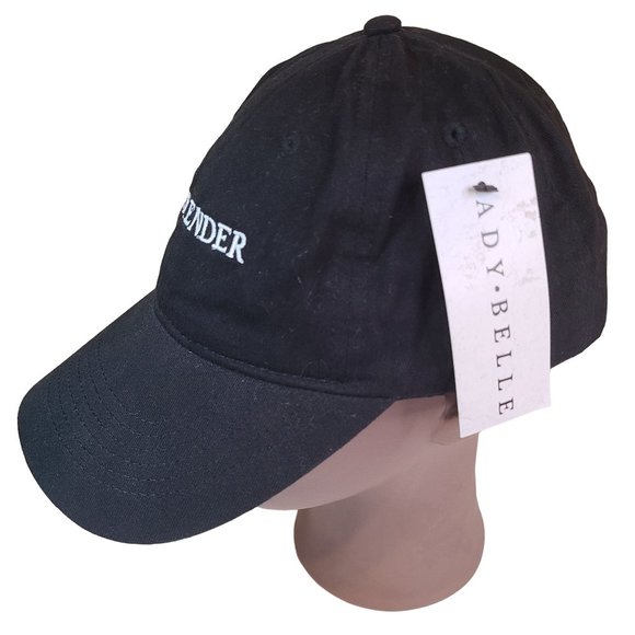 Womens Adult Adjustable Ady Belle "Weekender" Hat Cap Black - Picture 2 of 7